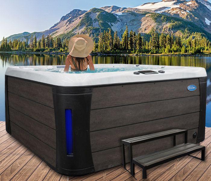 Calspas hot tub being used in a family setting - hot tubs spas for sale Coral Springs